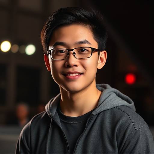 Photo of David Chen, a Stellaris Acting Academy student