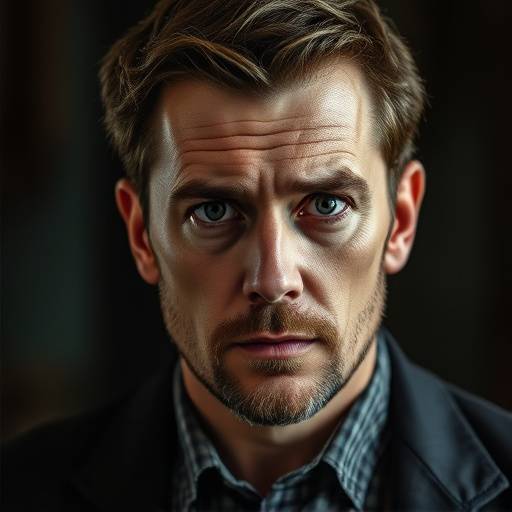 Portrait of James Oswald, Head of Stage Acting